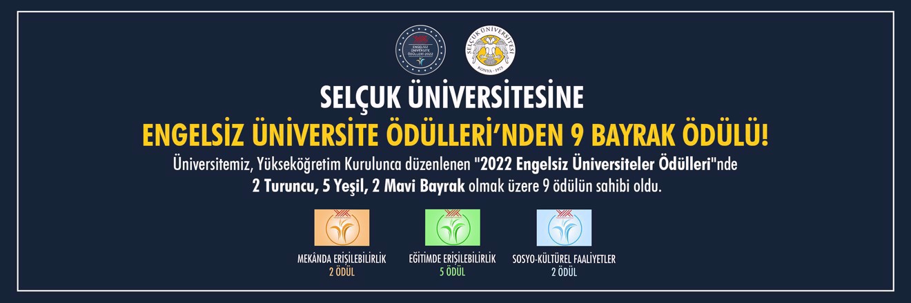 Selçuk Üniversitesi Engelsiz Üniversite Ödülleri 2023